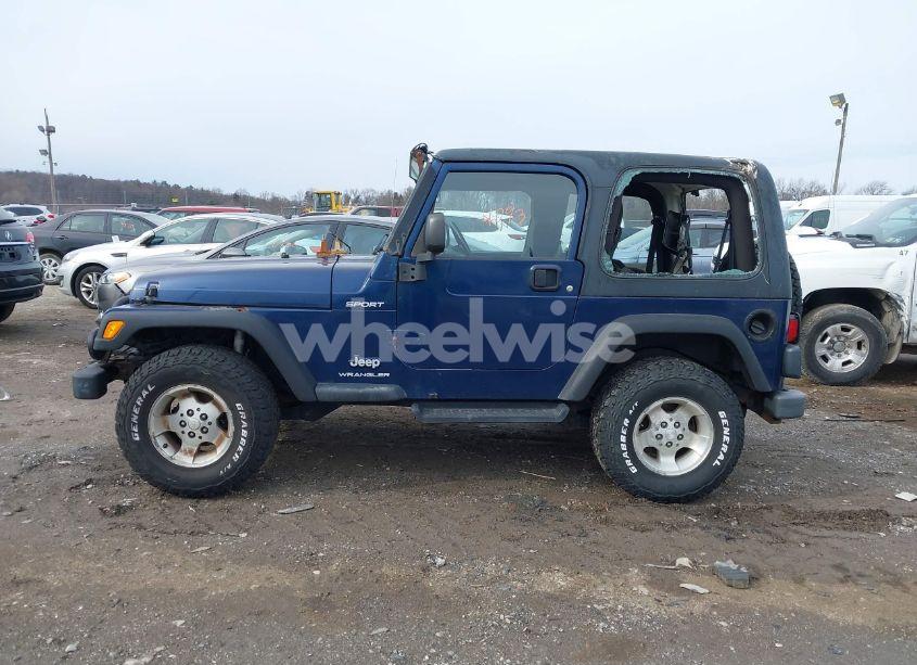 Photo 14 of 2003 Jeep Wrangler SPORT (VIN 1J4FA49S33P365524)