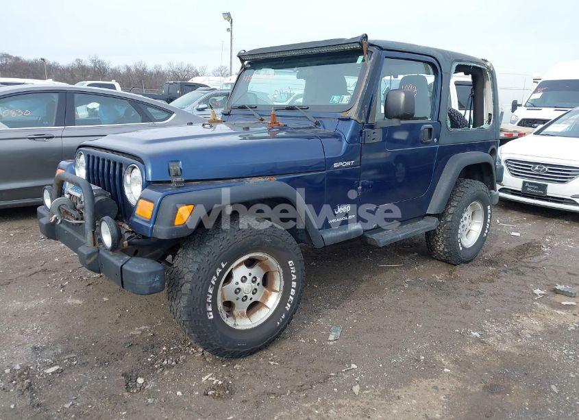 Photo 2 of 2003 Jeep Wrangler SPORT (VIN 1J4FA49S33P365524)