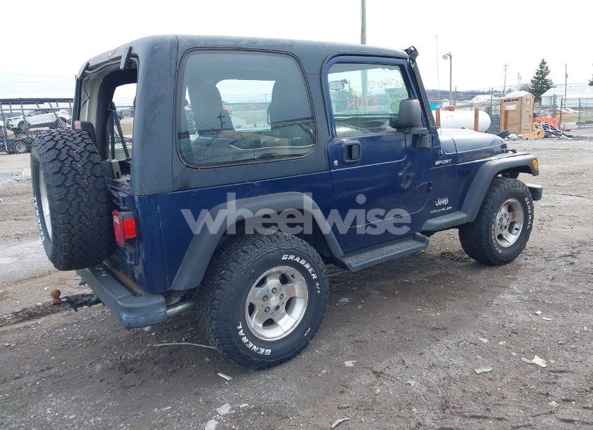 Photo 4 of 2003 Jeep Wrangler SPORT (VIN 1J4FA49S33P365524)