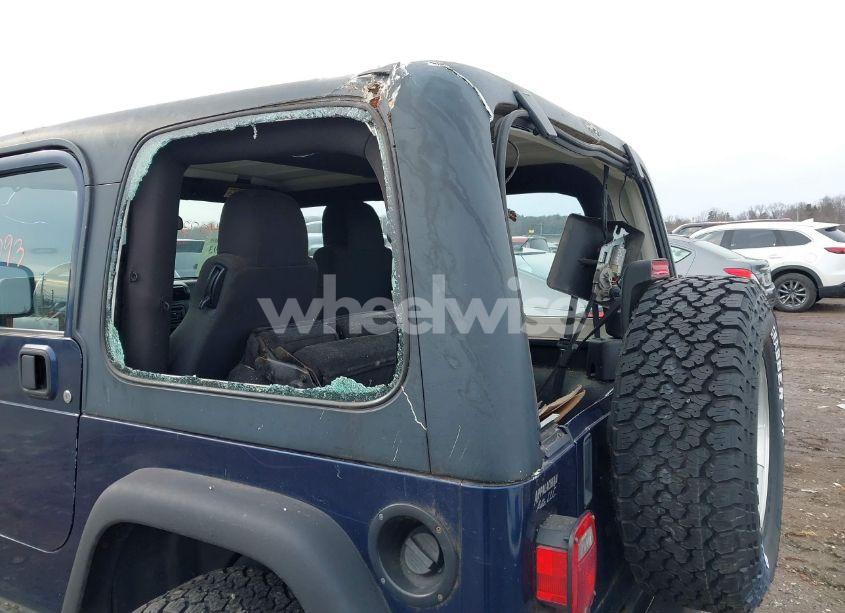 Photo 6 of 2003 Jeep Wrangler SPORT (VIN 1J4FA49S33P365524)