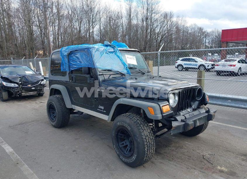 2005 Jeep Wrangler SPORT (VIN 1J4FA49S35P303480) main photo