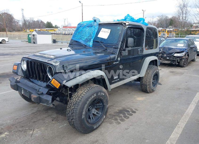 Photo 2 of 2005 Jeep Wrangler SPORT (VIN 1J4FA49S35P303480)