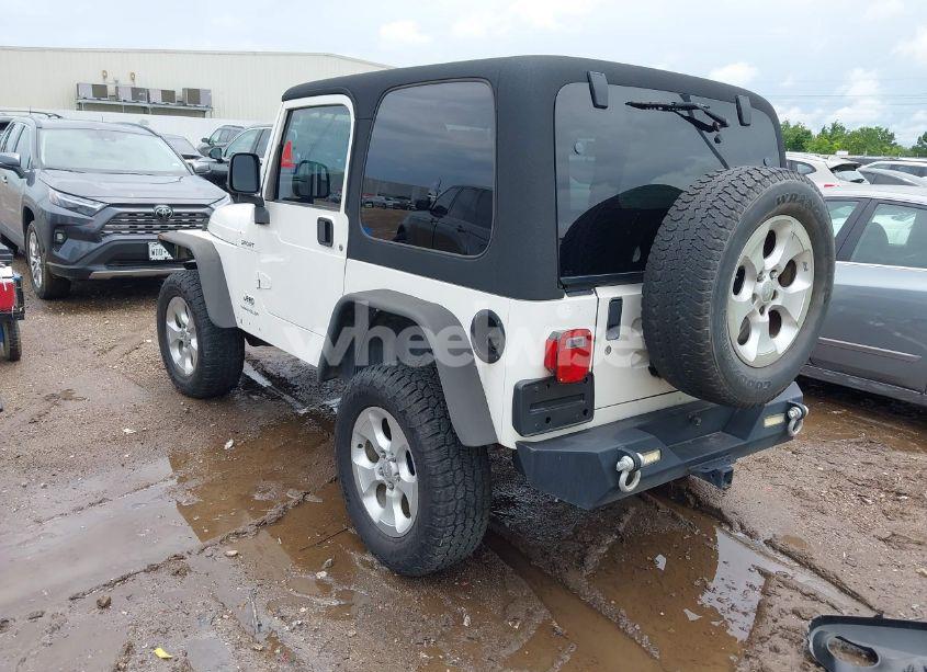 Photo 3 of 2003 Jeep Wrangler SPORT (VIN 1J4FA49S43P362339)