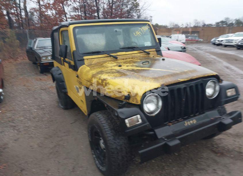 2000 Jeep Wrangler SPORT (VIN 1J4FA49S4YP763414) main photo