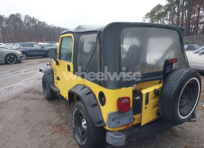 Photo 3 of 2000 Jeep Wrangler SPORT (VIN 1J4FA49S4YP763414)