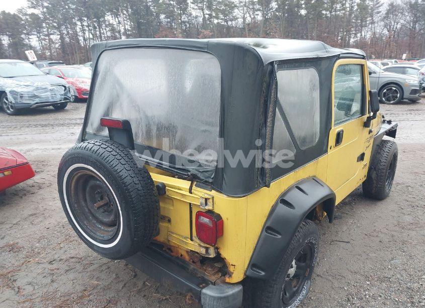 Photo 4 of 2000 Jeep Wrangler SPORT (VIN 1J4FA49S4YP763414)