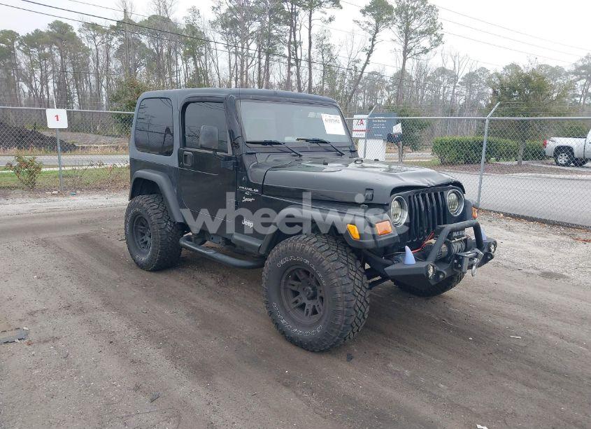 2000 Jeep Wrangler SPORT (VIN 1J4FA49S4YP776020) main photo