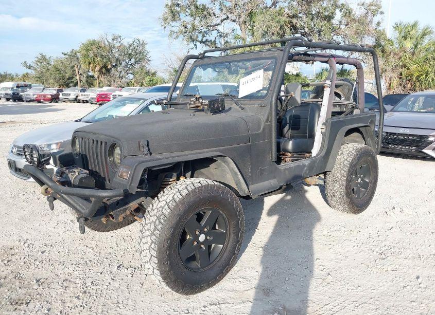 Photo 2 of 2000 Jeep Wrangler SPORT (VIN 1J4FA49S4YP786482)