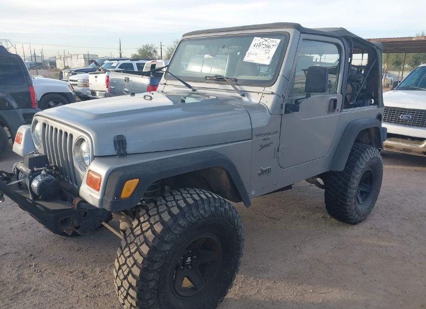 Photo 2 of 2001 Jeep Wrangler SPORT (VIN 1J4FA49S51P300431)