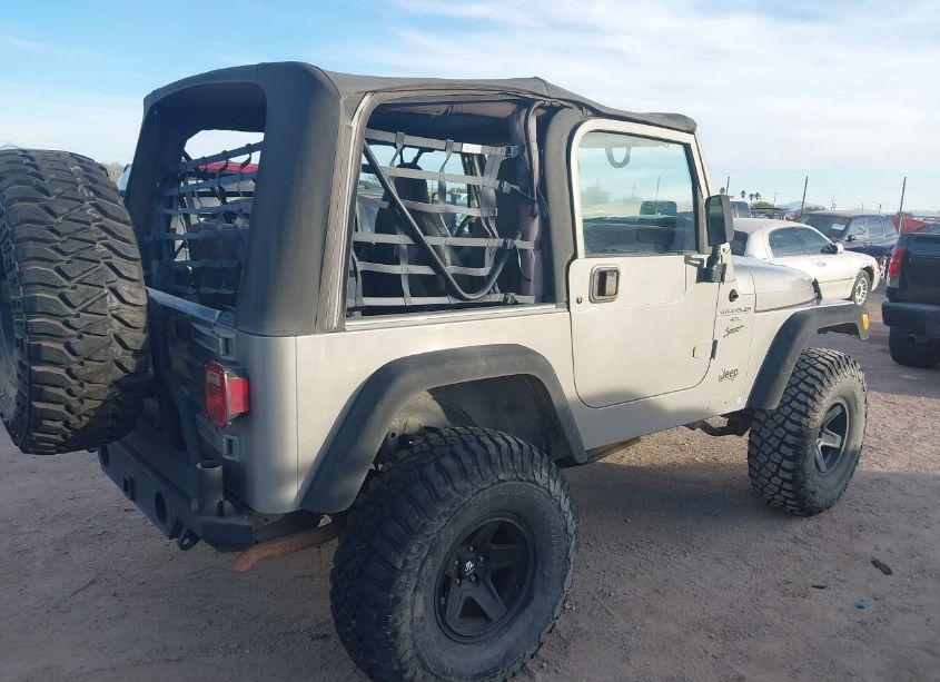 Photo 4 of 2001 Jeep Wrangler SPORT (VIN 1J4FA49S51P300431)