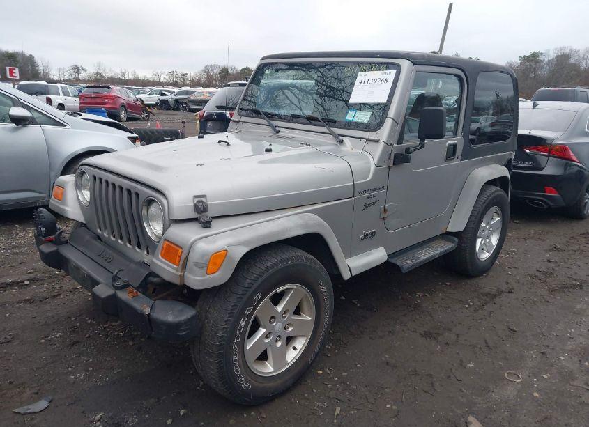 Photo 2 of 2001 Jeep Wrangler SPORT (VIN 1J4FA49S51P356742)