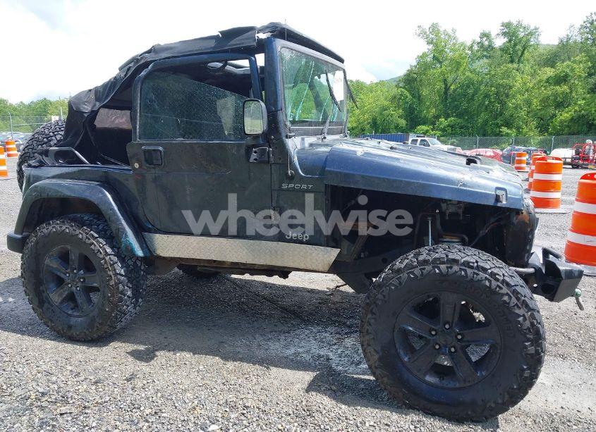 Photo 12 of 2003 Jeep Wrangler SPORT (VIN 1J4FA49S53P317779)