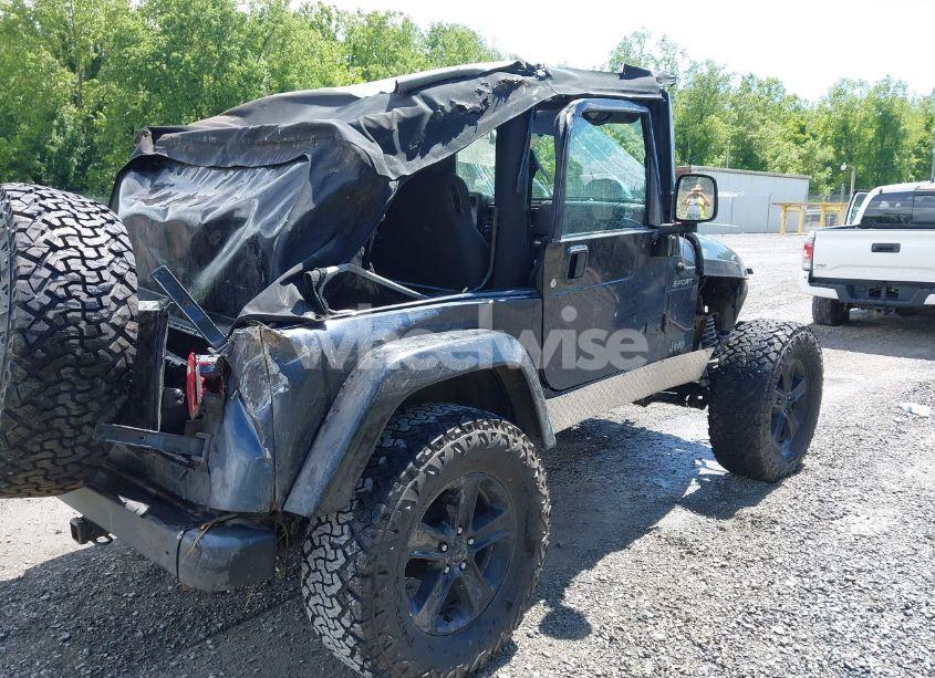 Photo 4 of 2003 Jeep Wrangler SPORT (VIN 1J4FA49S53P317779)