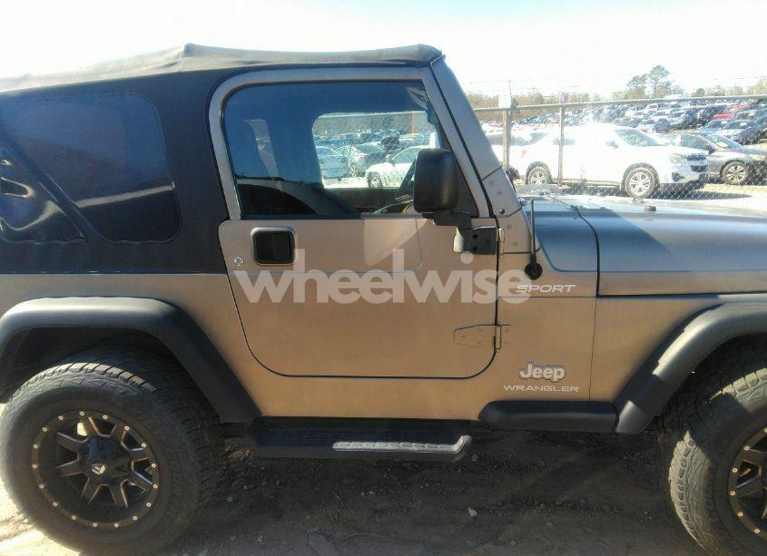 Photo 13 of 2003 Jeep Wrangler SPORT (VIN 1J4FA49S53P365363)