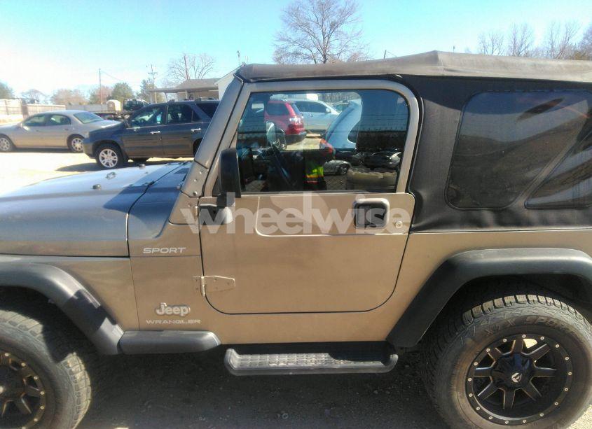Photo 14 of 2003 Jeep Wrangler SPORT (VIN 1J4FA49S53P365363)