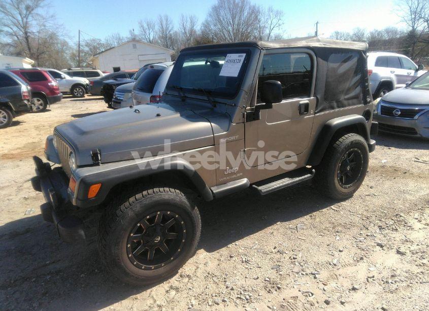 Photo 2 of 2003 Jeep Wrangler SPORT (VIN 1J4FA49S53P365363)