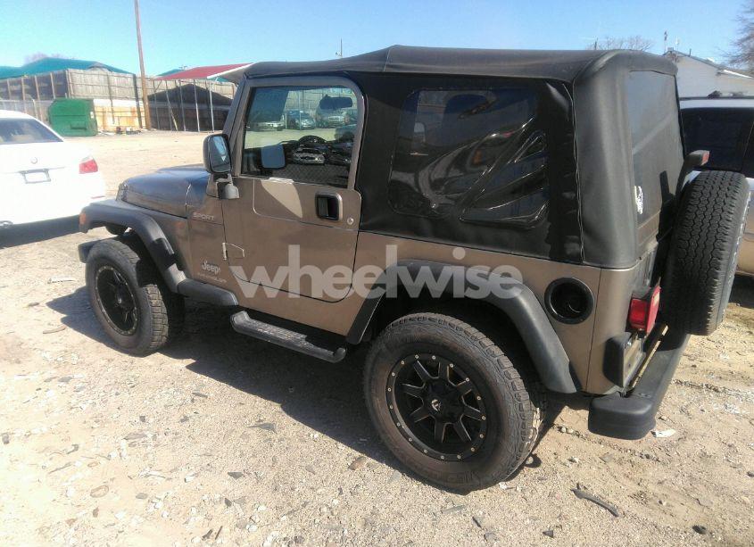 Photo 3 of 2003 Jeep Wrangler SPORT (VIN 1J4FA49S53P365363)