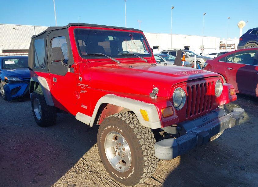 2001 Jeep Wrangler SPORT (VIN 1J4FA49S61P367488) main photo