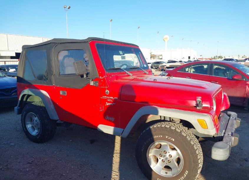 Photo 13 of 2001 Jeep Wrangler SPORT (VIN 1J4FA49S61P367488)