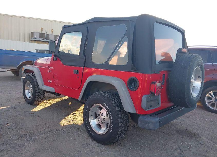 Photo 3 of 2001 Jeep Wrangler SPORT (VIN 1J4FA49S61P367488)
