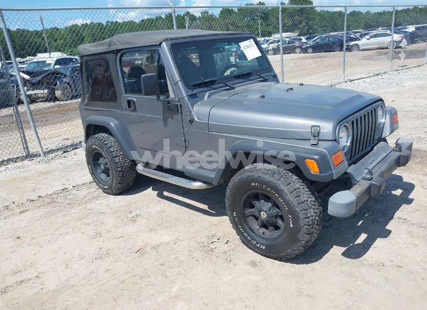 2002 Jeep Wrangler SPORT (VIN 1J4FA49S62P731507) main photo