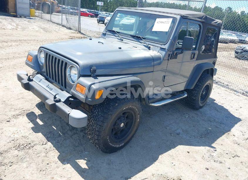 Photo 2 of 2002 Jeep Wrangler SPORT (VIN 1J4FA49S62P731507)