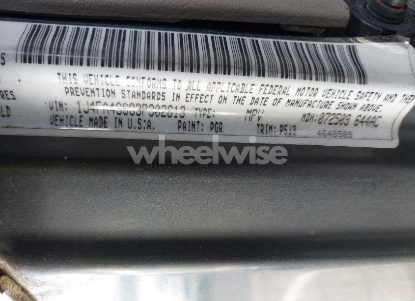 Photo 9 of 2003 Jeep Wrangler SPORT (VIN 1J4FA49S63P302613)