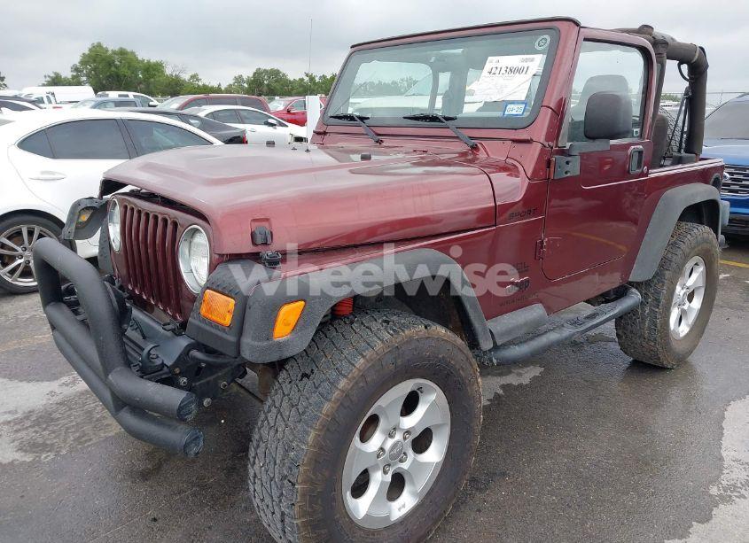 Photo 2 of 2003 Jeep Wrangler SPORT (VIN 1J4FA49S63P324904)