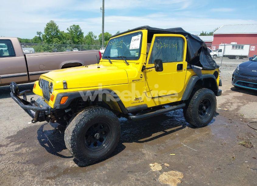 Photo 2 of 2005 Jeep Wrangler SPORT (VIN 1J4FA49S65P381798)