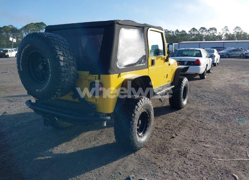Photo 4 of 2000 Jeep Wrangler SPORT (VIN 1J4FA49S6YP753628)