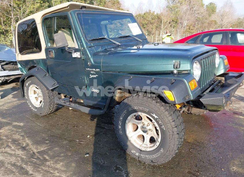2001 Jeep Wrangler SPORT (VIN 1J4FA49S71P315061) main photo