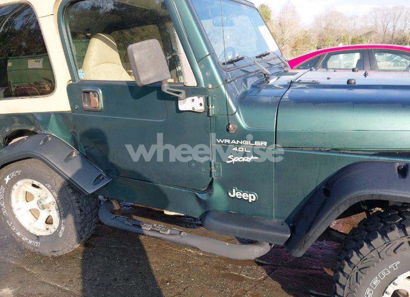 Photo 13 of 2001 Jeep Wrangler SPORT (VIN 1J4FA49S71P315061)