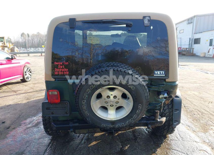 Photo 16 of 2001 Jeep Wrangler SPORT (VIN 1J4FA49S71P315061)