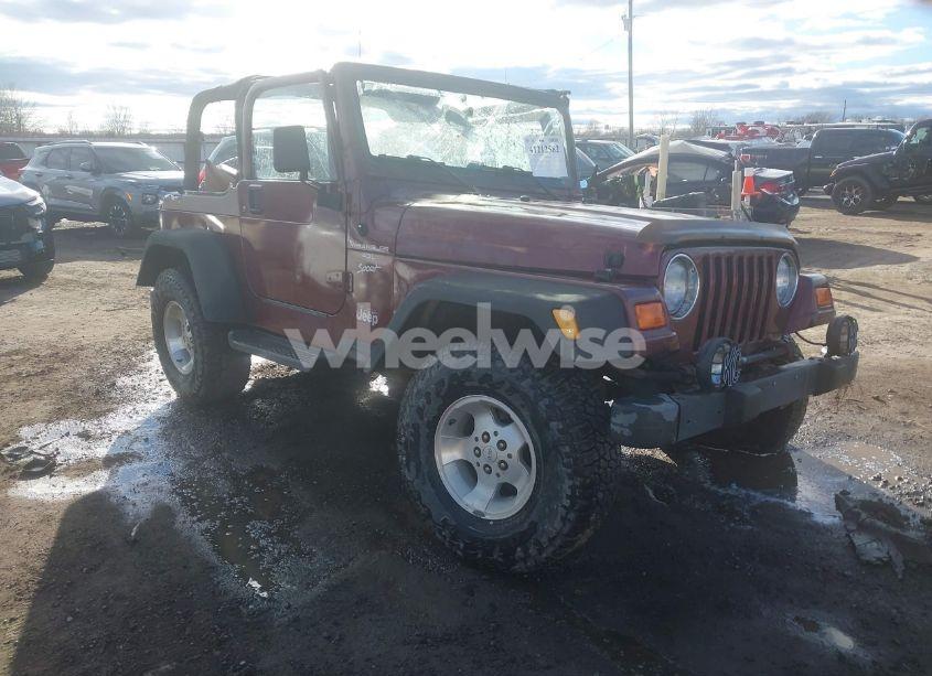 2001 Jeep Wrangler SPORT (VIN 1J4FA49S71P325542) main photo