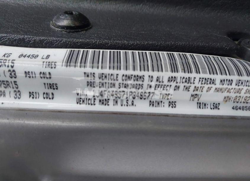 Photo 9 of 2001 Jeep Wrangler SPORT (VIN 1J4FA49S71P349677)