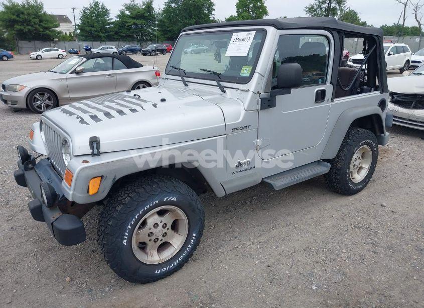 Photo 2 of 2003 Jeep Wrangler SPORT (VIN 1J4FA49S73P326743)