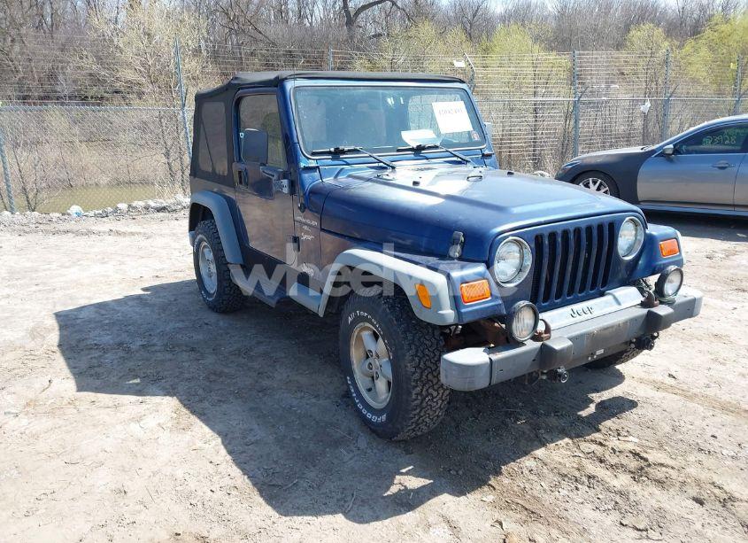 2000 Jeep Wrangler SPORT (VIN 1J4FA49S7YP736479) main photo