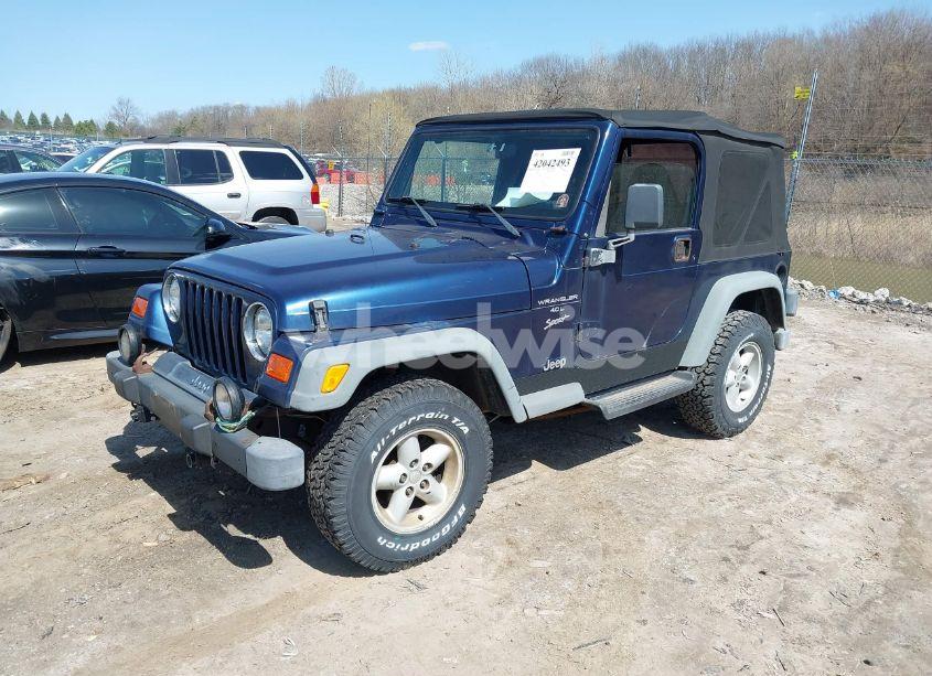 Photo 2 of 2000 Jeep Wrangler SPORT (VIN 1J4FA49S7YP736479)