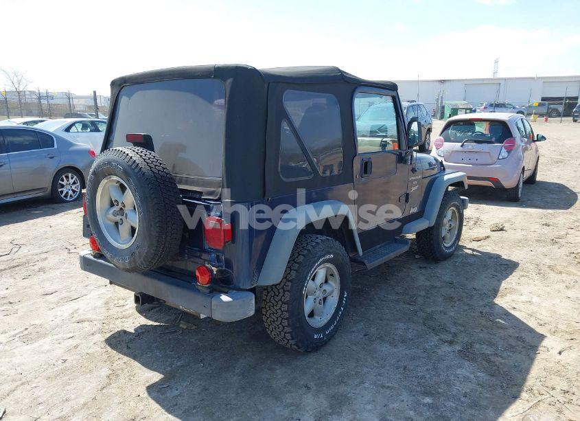 Photo 4 of 2000 Jeep Wrangler SPORT (VIN 1J4FA49S7YP736479)