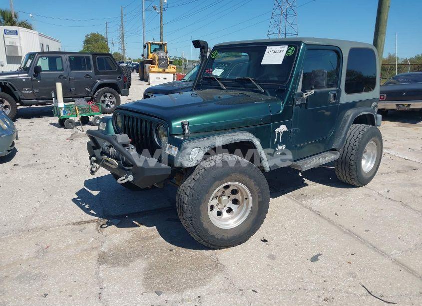 Photo 2 of 2001 Jeep Wrangler SPORT (VIN 1J4FA49S81P305722)