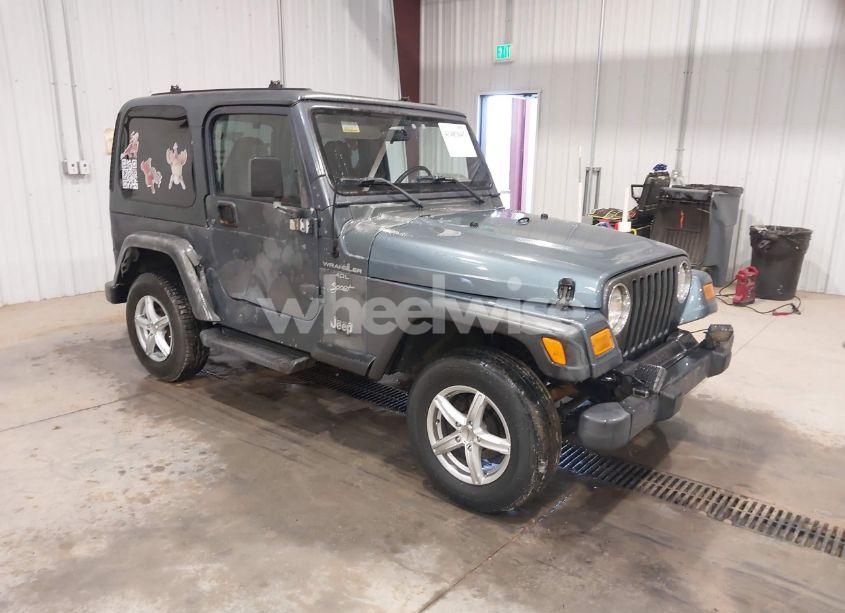 2001 Jeep Wrangler SPORT (VIN 1J4FA49S81P372207) main photo