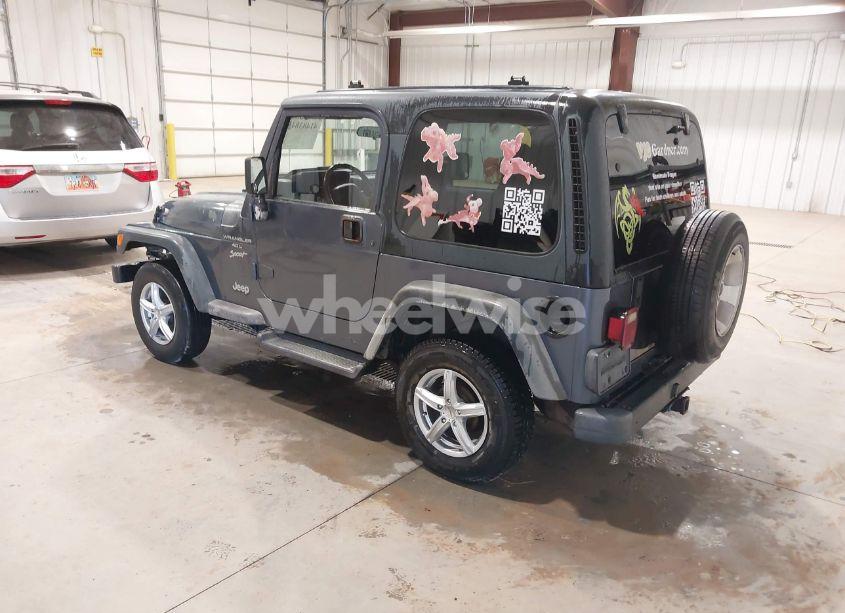 Photo 3 of 2001 Jeep Wrangler SPORT (VIN 1J4FA49S81P372207)