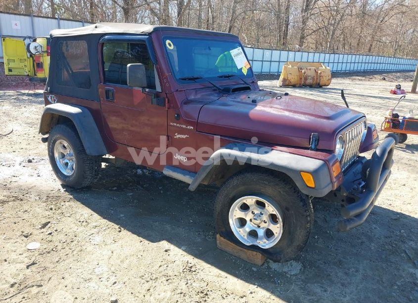 2002 Jeep Wrangler SPORT (VIN 1J4FA49S82P701649) main photo