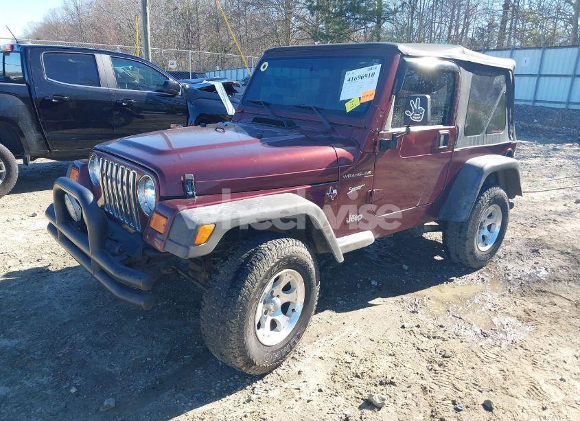 Photo 2 of 2002 Jeep Wrangler SPORT (VIN 1J4FA49S82P701649)