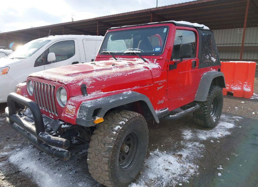 Photo 2 of 2000 Jeep Wrangler SPORT (VIN 1J4FA49S8YP802490)