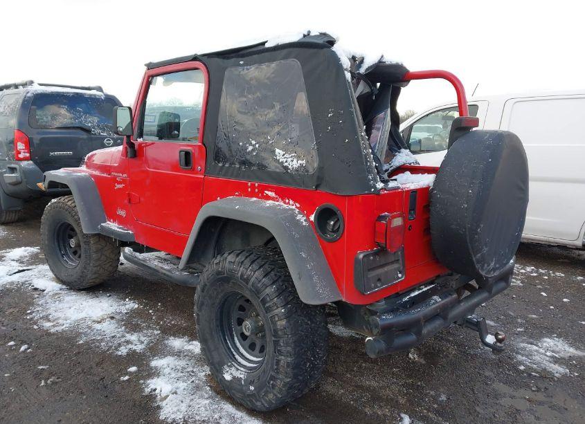 Photo 3 of 2000 Jeep Wrangler SPORT (VIN 1J4FA49S8YP802490)