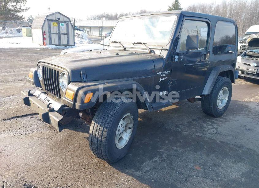 Photo 2 of 2001 Jeep Wrangler SPORT (VIN 1J4FA49S91P359496)