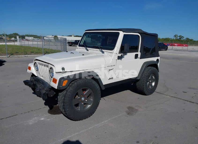 Photo 2 of 2002 Jeep Wrangler SPORT (VIN 1J4FA49S92P772519)