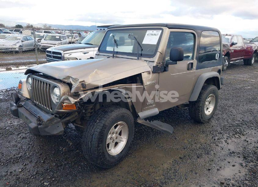 Photo 2 of 2004 Jeep Wrangler SPORT (VIN 1J4FA49S94P711531)