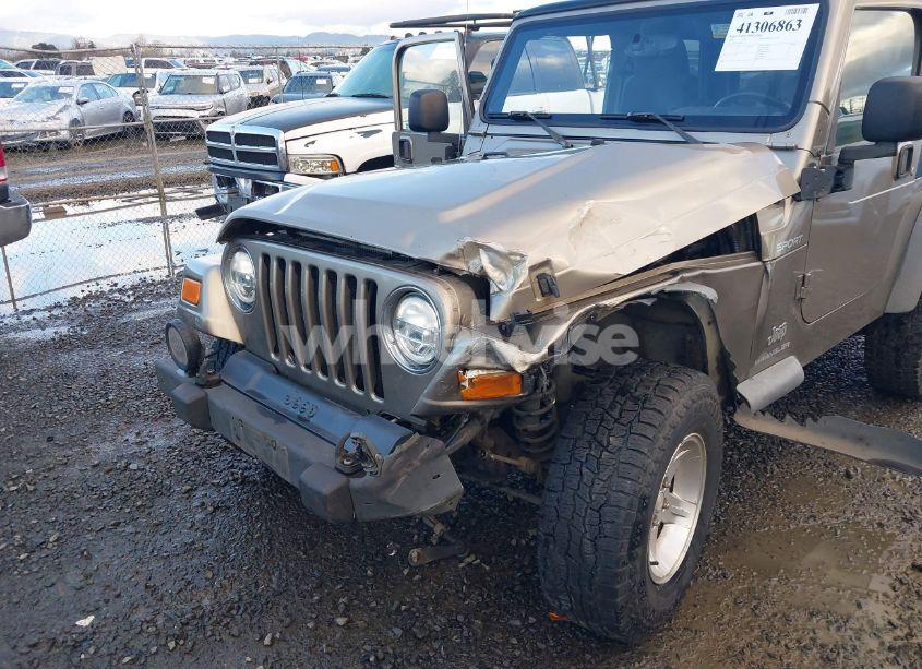 Photo 6 of 2004 Jeep Wrangler SPORT (VIN 1J4FA49S94P711531)